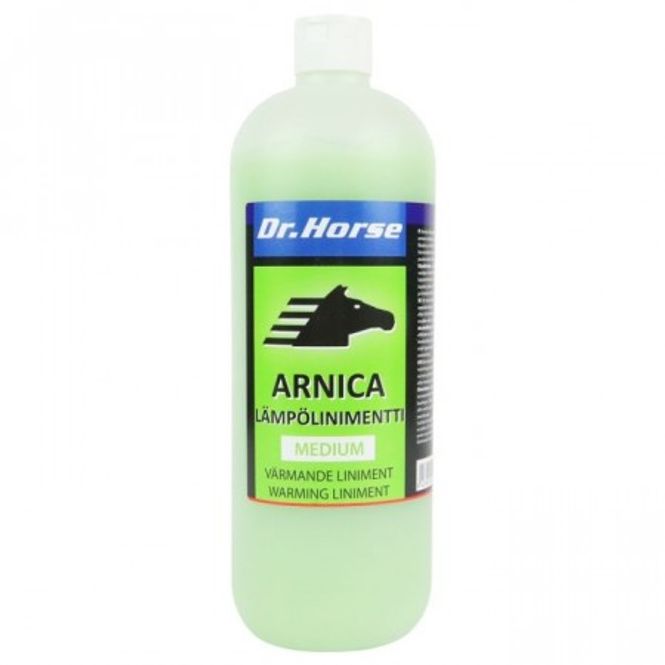 Hovedbilde Dr.Horse Arnica varmende  liniment medium
