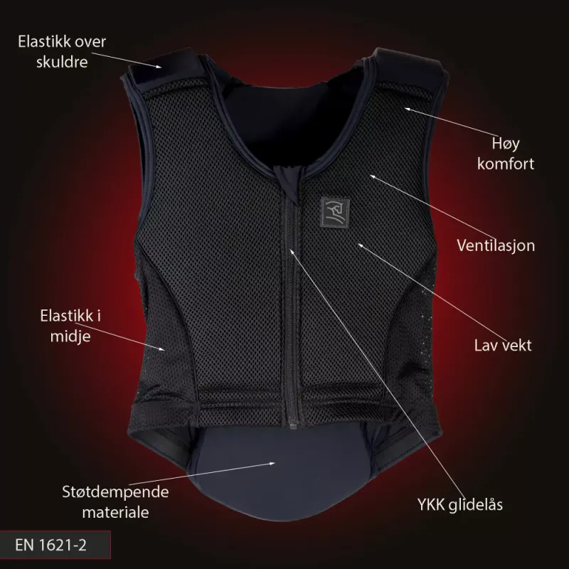 Sikkerhetsvest Heimer Safe Light Voksen