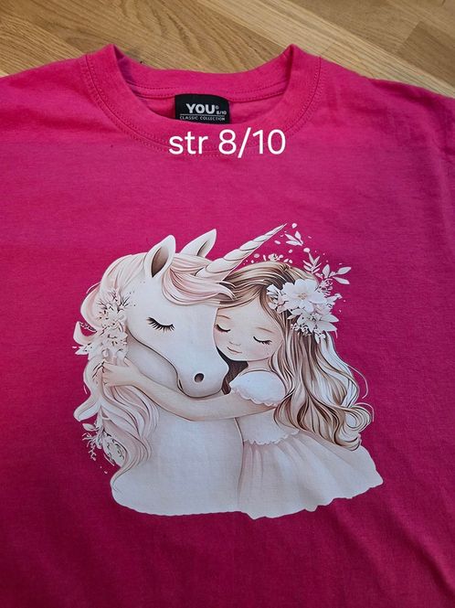 Hovedbilde T-skjorte, rosa 8/10 år