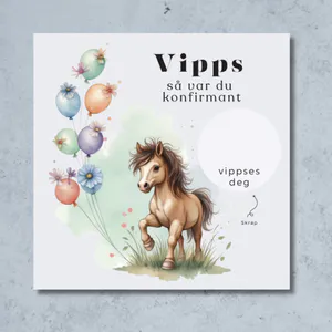 Hovedbilde Gratulasjonskort med skrapefelt